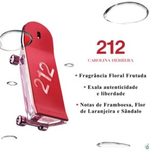 212 Heroes For Her Collector Edition Carolina Herrera Eau de Parfum - Perfume Feminino 50ml - Imagem 4