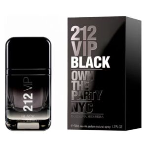212 VIP Black Carolina Herrera Eau de Parfum - 50ml - Imagem 3