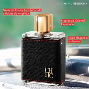 CH Men Carolina Herrera Eau de Toilette - Perfume Masculino 200ml - Imagem 4