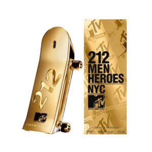 212  Men Heroes MTV Carolina Herrera Edição Limitada Eau de Toilette - Perfume Masculino 90ml - Imagem 4