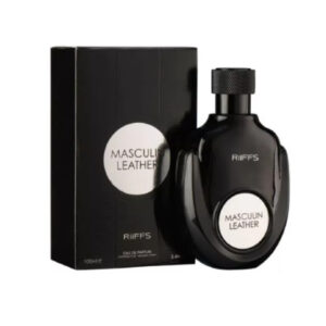 Masculin Leather Riiffs Eau De Parfum - Perfume Masculino 100ml - Imagem 3