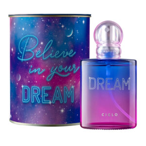 Dream Ciclo Cosméticos Deo Colônia Lata - Perfume Feminino 100ml - Imagem 3