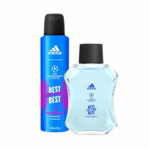 Conjunto UEFA Best Of The Best Adidas Eau de Toilette 100ml + Desodorante 150ml - Imagem 3
