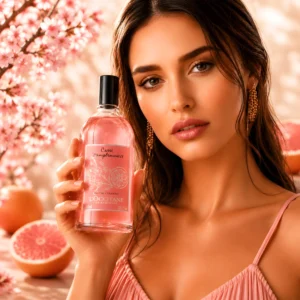 L'Occitane Cerise Pamplemousse Colônia Cereja Toranja 300ml - Imagem 5