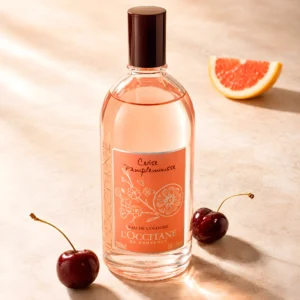 L'Occitane Cerise Pamplemousse Colônia Cereja Toranja 300ml - Imagem 3