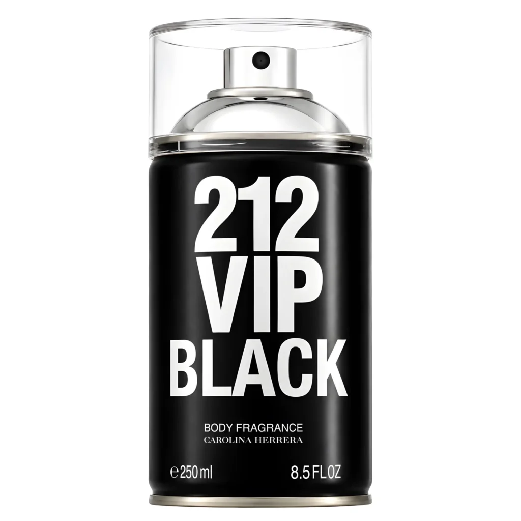 Carolina Herrera 212 VIP Men Black - Body Spray Masculino 250ml