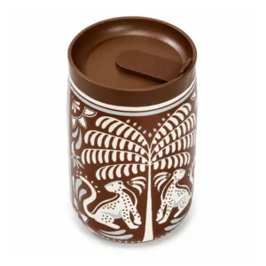 Copo Farm Que Sede Coletanea Tropical Marrom 450 Ml - Imagem 3