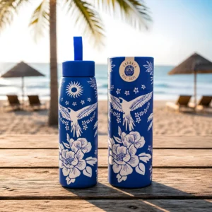 Garrafa Farm Que Sede 500ml Praia Lenço - Imagem 3