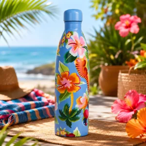 Garrafa Glub Glub Praia Flora 750ml ETC Farm - Imagem 2