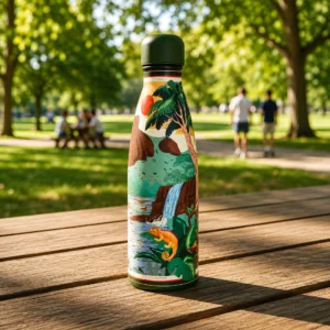 Garrafa Farm Glub Glub Pedra da Gavea Verde 500ml - Imagem 4