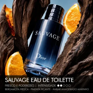 Sauvage Dior Eau de Toilette - Perfume Masculino 100ml - Imagem 3
