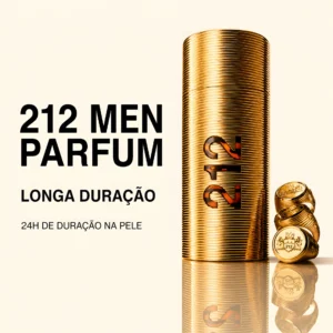 212 Men NYC Parfum Carolina Herrera Eau de Parfum - Perfume Masculino 100ml - Imagem 4
