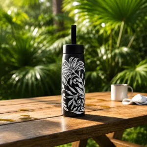 Garrafa Farm Que Sede Coqueiro Sereno 500 ML - Imagem 3