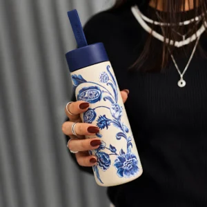 Garrafa Termica Farm Que Sede 500ml Porcelain - Imagem 3