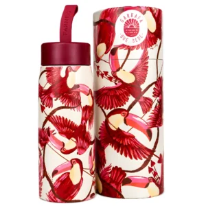 Garrafa Farm Que Sede Tucano Cupido 500 Ml Vermelho - Imagem 3